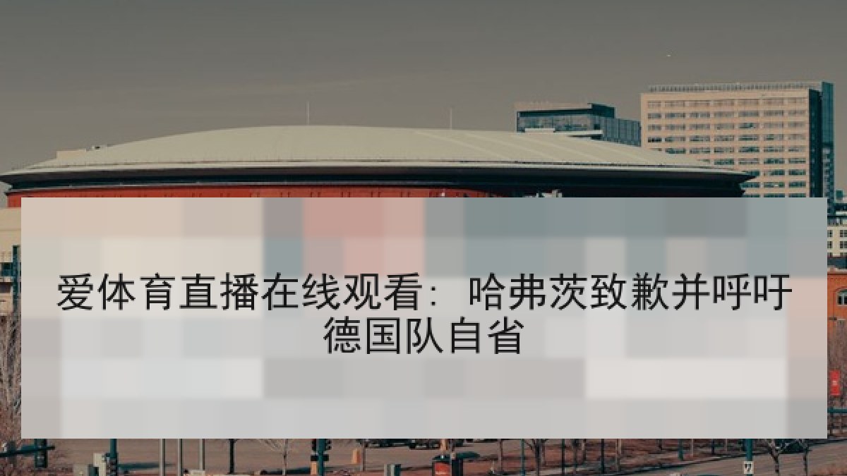 爱体育直播在线观看: 哈弗茨致歉并呼吁德国队自省