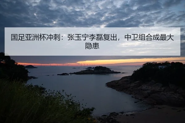 国足亚洲杯冲刺：张玉宁李磊复出，中卫组合成最大隐患